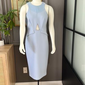 Topshop dress beautiful baby blue color size 4